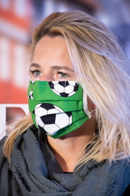 Mundmaske - Football