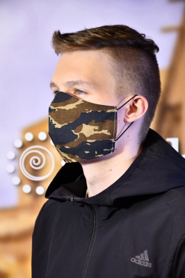 Herren Mundmaske - Camouflage 3