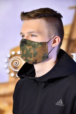 Herren Mundmaske - Camouflage 2