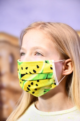 Kinder-Mundmaske - Melone