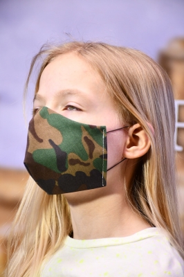 Kinder-Mundmaske - Camouflage 01
