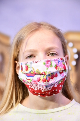 Kinder-Mundmaske - Süße Träume