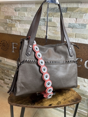 Henkeltasche mit Schmuckstrap