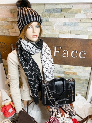 Tasche im Bikerjacken-Look